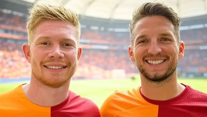 Galatasaray'ın Hedefi: Kevin De Bruyne İçin Dries Mertens'le Stratejik İletişim