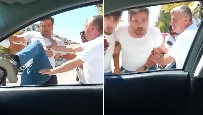 Trafikte Dönüşü Olmayan Dehşet: Dolmuş Şoförünün Skandal Anları