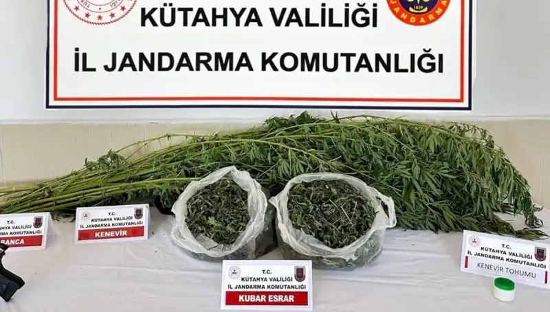 Kütahya'da Uyuşturucu Operasyonu: Tek Kişilik Baskın ve Yakalanma Serüveni