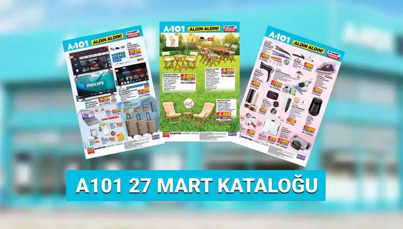 A101 Aktüel Kataloğu 27 Mart: İndirimli Dizüstü Bilgisayar ve Daha Fazlası!